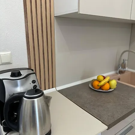 изглед море студио алекс перамос Apartmán Néa Péramos