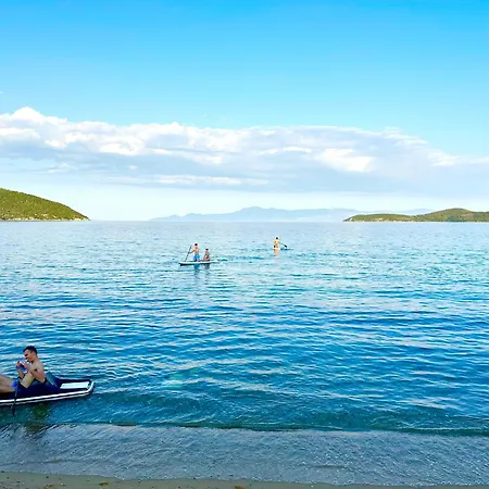 изглед море студио алекс перамос Apartmán Néa Péramos