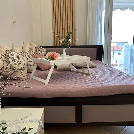 изглед море студио алекс перамос Apartament Néa Péramos